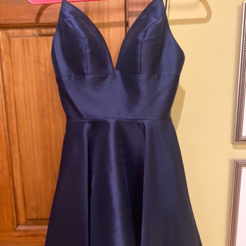 Size 0 Sherri Hill Fit and Flare